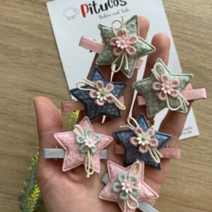 Pinzas medianas Estrella Floral (Unidad)