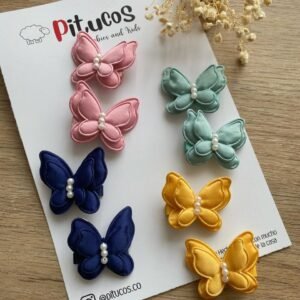 Mini Pinzas Borboleta Fancy (Unidad)