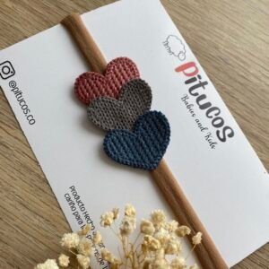 Balaca Valentina Rosa/Gris/Azul