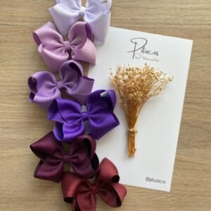 Pinzas Agustina Tonos Morados