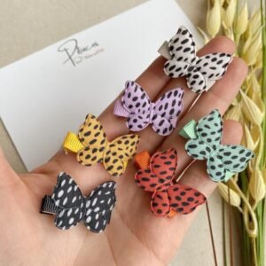 Mini Pinzas Borboleta Lunares (Unidad)