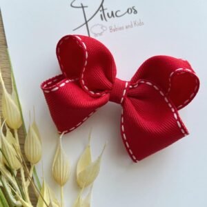 Agustina Mediano Rojo Pespuntes