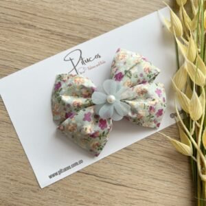 Obsequio Pinza Elena Flor Verde