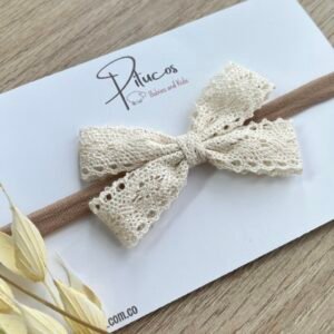 Balaca Lucía Encaje Crudo