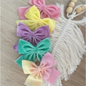 Beatrice Velvet Tonos Pastel (Unidad)