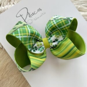 Pinza Agustina Grande St Patrick Verde Manzana