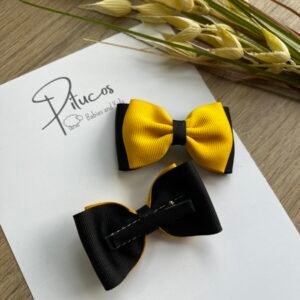 Antonella Mediana Negro/Amarillo (Unidad)