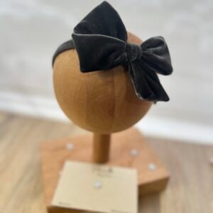 Cintillo Rígido Vicky Gris (Velvet)