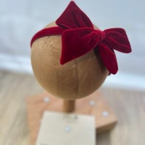 Cintillo Rígido Vicky Rojo (Velvet)