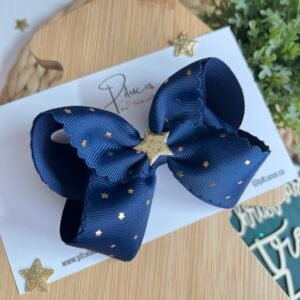 Agustina Azul Oscuro con estrellas doradas (Unidad)