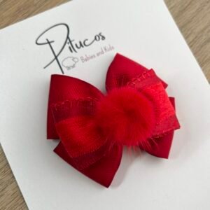 Begoña PomPom Plush Rojo (Unidad)