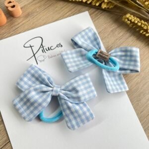 Paula Mediana Cuadros Celeste/Blanco (Unidad)