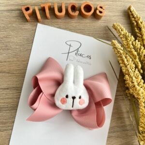 Pinza Agustina Conejo Palo de Rosa (Unidad)