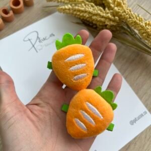 Pinza Zanahoria Peluche (Unidad)