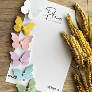 Mini pinzas Borboleta Sabrina (Unidad)