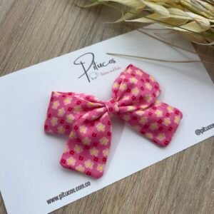 Pinza Mediana Obsequio Paula Fucsia Flores