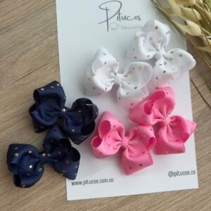 Pinza Agustina Pequeña Estrellas (Unidad)