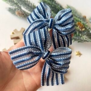 Pinza mediana Paula azul Acanalado (Unidad)