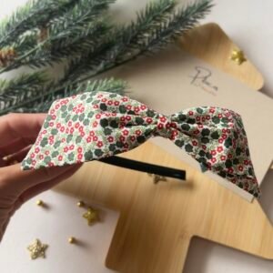 Cintillo rígido Ivanna Flores Navidad