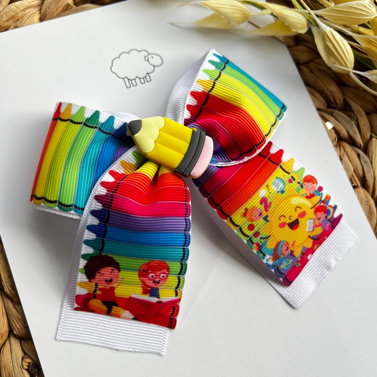 Pinza Grande Paulina Lápices de Colores - Imagen 1