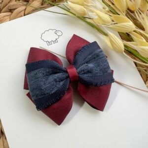 Begoña Vino/Azul Oscuro (Unidad)